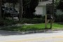 Andrew Hall was hit here