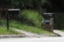 Mailboxes hit here