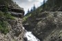 Rocky view of gulch