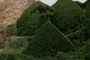 Creature behind pyramid