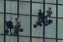 Window washers on Centrum LIM Skyscraper