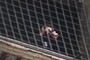 Man on a viewing point