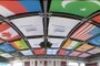 Ceiling flags