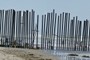 Western terminus of USA/Mexico Border fence
