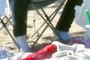 socks on the beach?