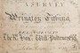 A Survey of Wrington Tithing