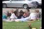 snacks on the grass