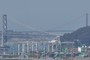 Bay Bridge in the foreground, Golden Gate Bridge in the background