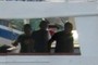 Guys on the back of the ferry
