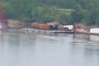 large pipe near the river