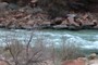 North Canyon Rapid (Class 4-5) 12' drop