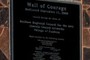 Wall of Courage plaque
