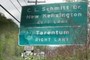 Roadsign near Glassmere
