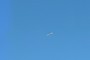 a jet liner in the sky