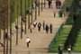 walking on champ de mars