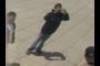 Falling photographer in the sphere in the photo!