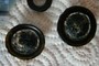 Flanged Australite buttons
