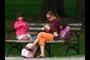 Mom and her daughters resting in this peaceful place