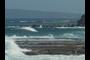 Crashing waves