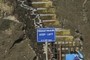 blue sign