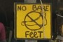 No Bare Feet