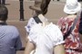 Person with no face