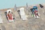 sunbathing
