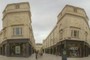 Entrance to new shopping centre