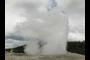 Old Faithful Erupts