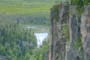 Sheer rock cliffs