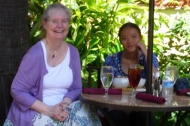 Two Rice University Women