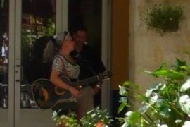 Strolling musician