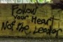Follow your heart not the leader