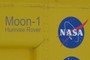 Moon-1 Humvee Rover and NASA Logos