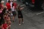 Not exactly sure what she's signaling