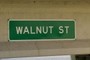 Walnut St Sign