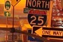Cluster of Road Signs