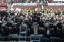 Alumni Band with Sam the Minuteman