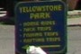 Sign at Yellowstone