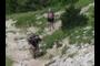 Hikers with walking poles