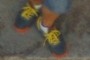 a boy with a pare of Skechers?