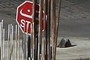 Hidden stop sign