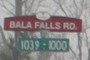Bala Falls Rd.