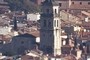 Torre y fachada suroeste de la Catedral Magistral