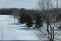 Fairway and pond (frozen)