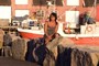 Lady on the Rocks