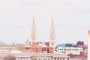 The twin steeples of St. Paul's Cathedral