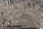 A city block washed off its foundations