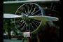 big radial engine on vintage craft
