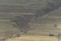 una grieta del volcan